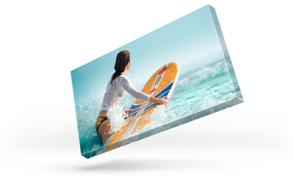 canvas surfergirl